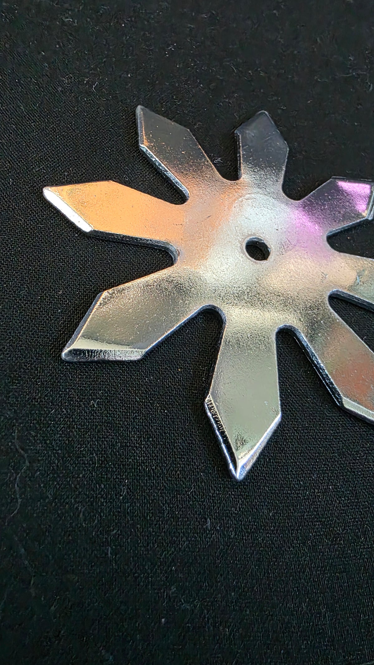 8 POINT PRO DRAGON STYLE SILVER 3.5 INCH TAIWAN Ref 8076