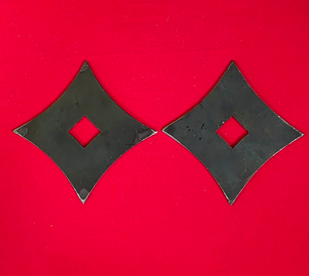 PAIR OF 4 INCH SENBAN SHURIKEN Ref 4043