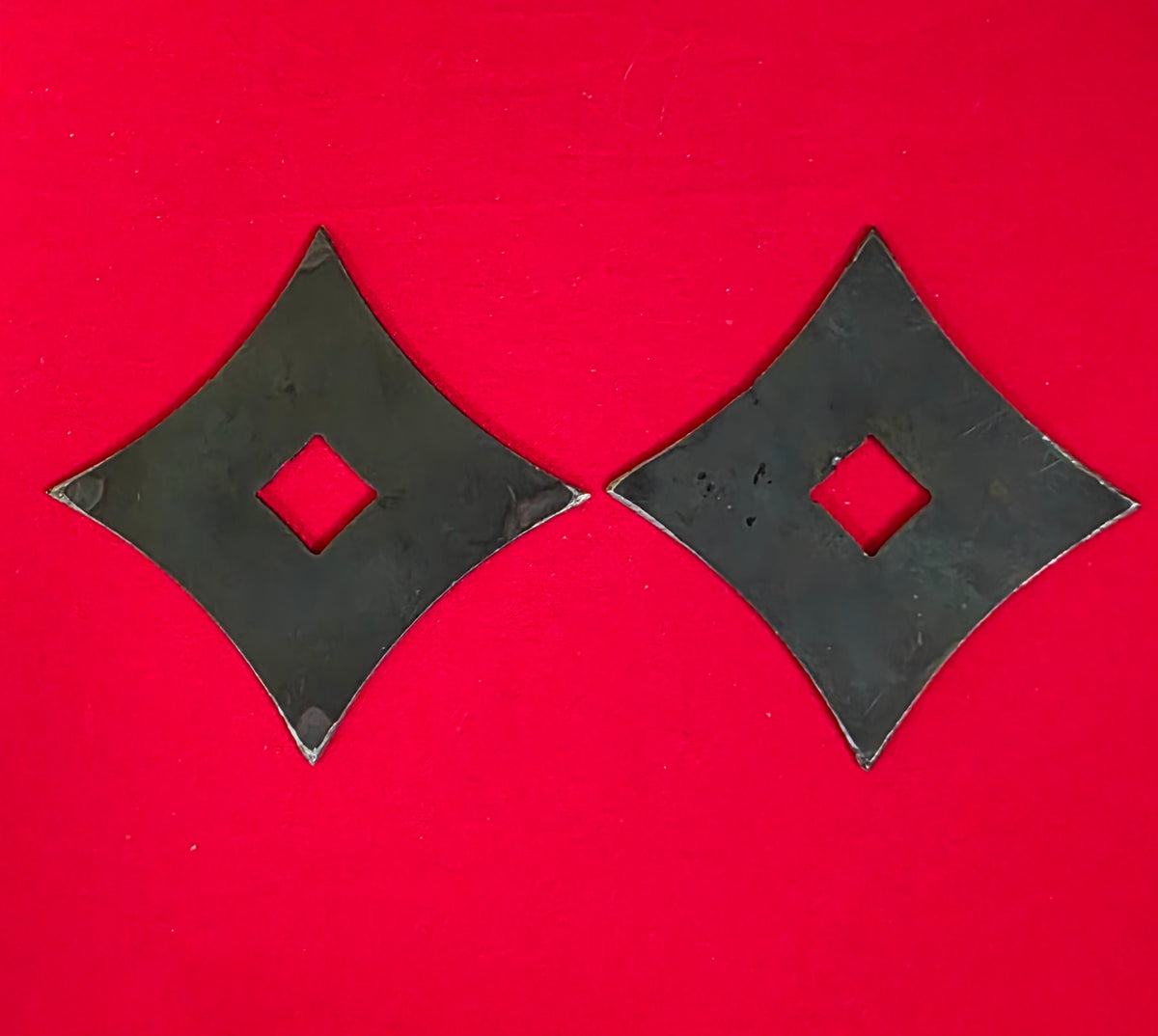 PAIR OF 4 INCH SENBAN SHURIKEN Ref 4043