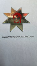 8 POINT SILVER W/ RED BRUCE LEE DESIGN Ref 8009