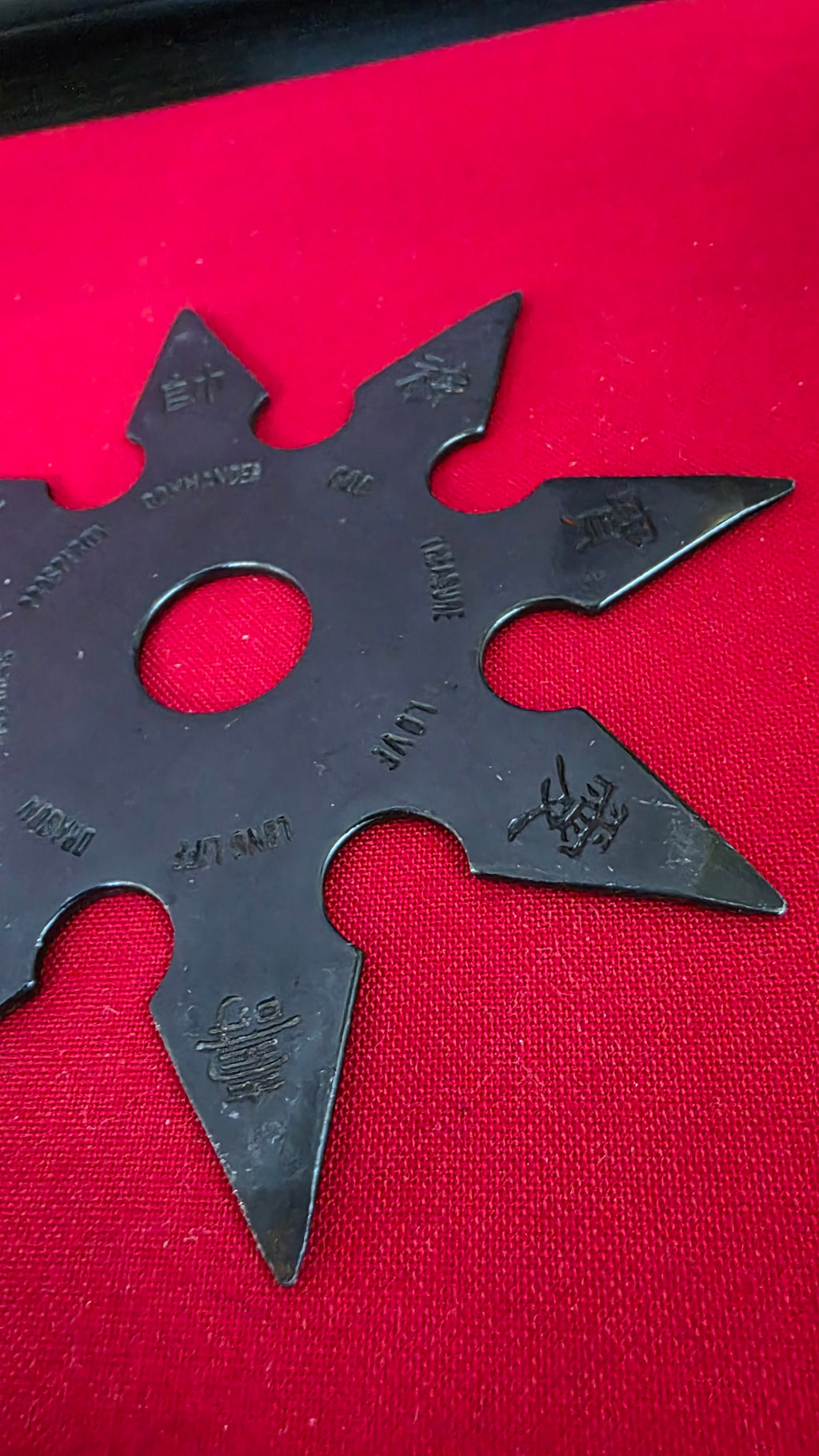8 POINT KOSUGI MASTER STYLE BLACK 4 INCH TAIWAN Ref 8060