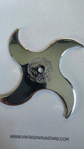 4 POINT SILVER W/ DRAGON DESIGN 4 1/4 INCH TAIWAN Ref 4015