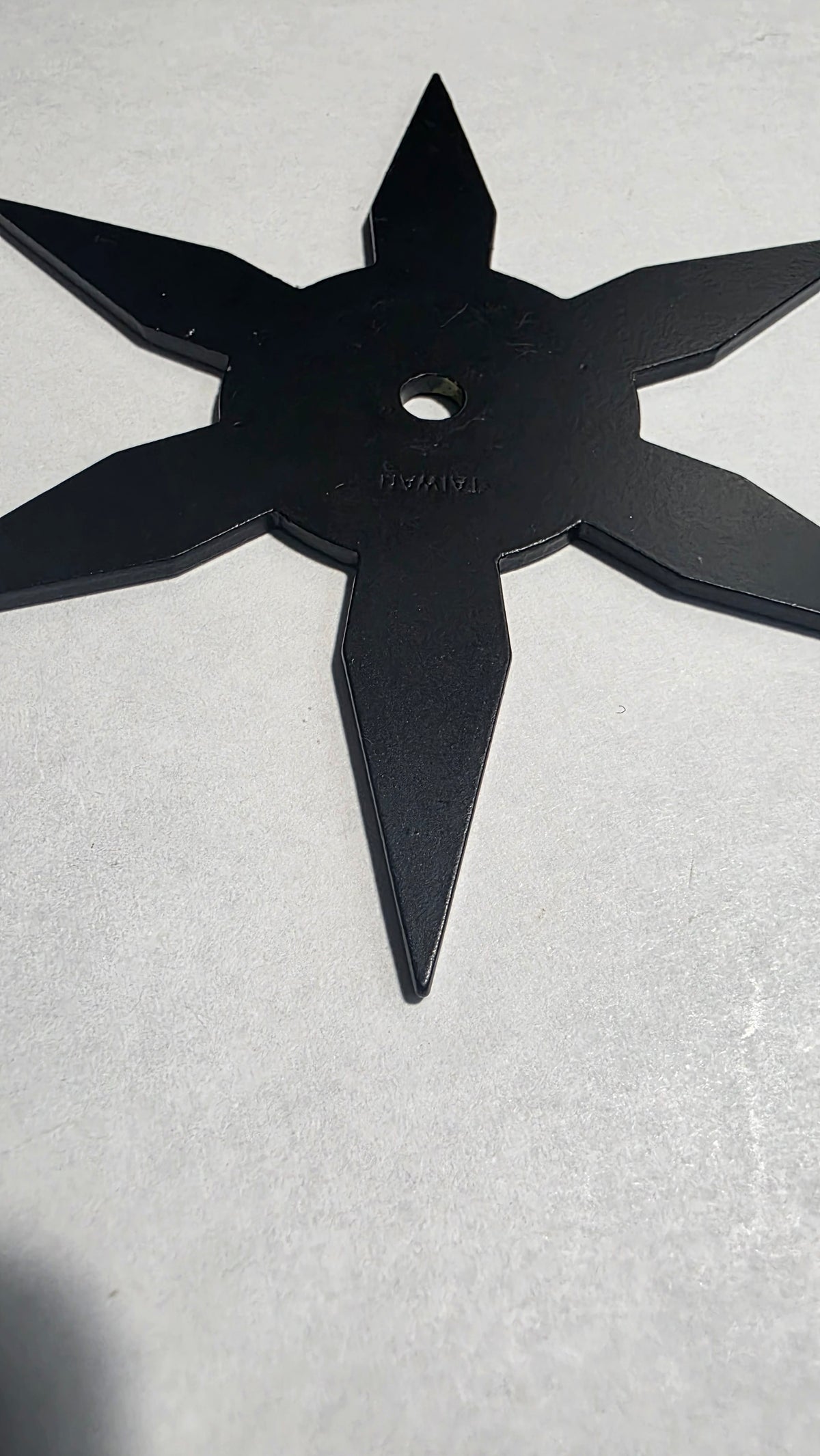 6 POINT BLACK W/ YELLOW DRAGON DESIGN TAIWAN Ref 6001
