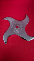 4 POINT SILVER W/ DRAGON DESIGN 3.5 INCH PAT JAPAN Ref 4022