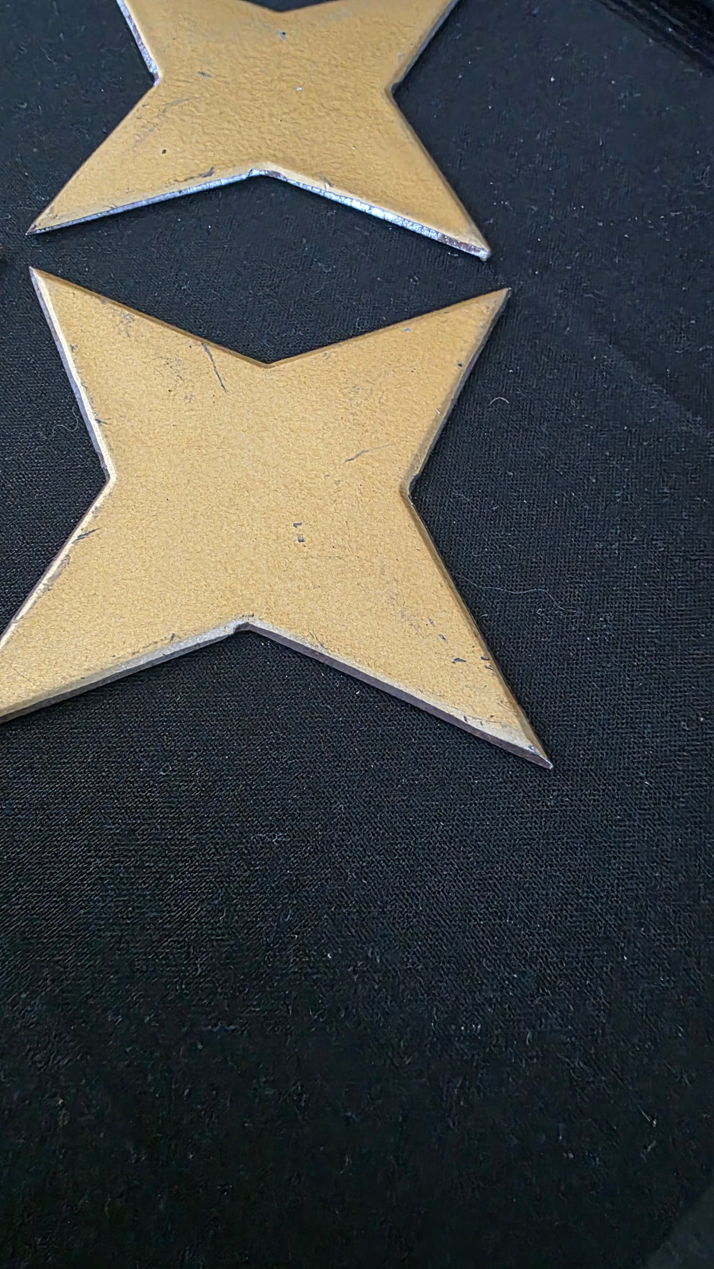 SET OF 3 RARE VINTAGE 4 POINT KOHGA NINJA THROWING STARS W/ CASE 4 INCH TAIWAN Ref 4040