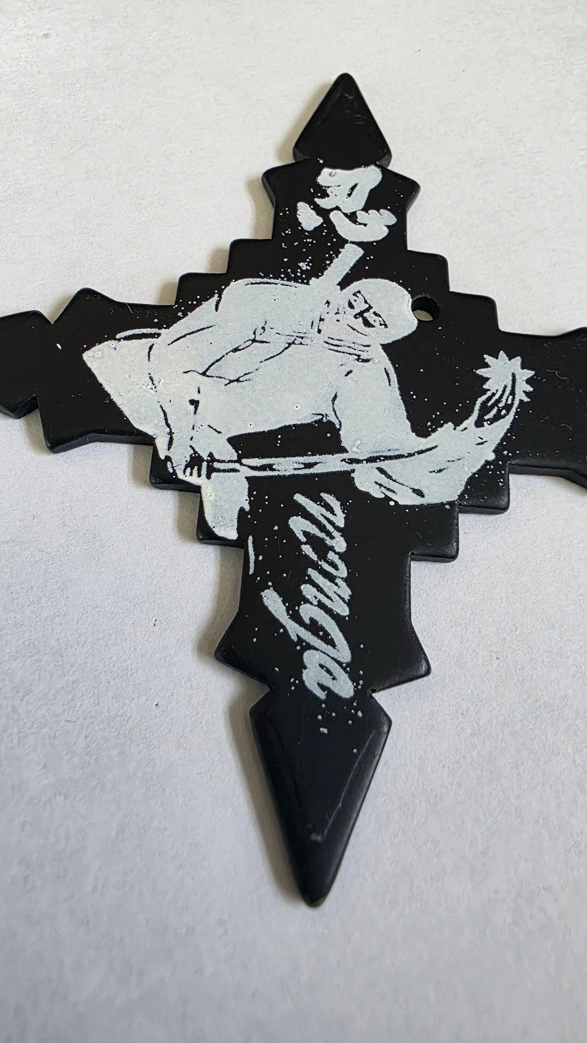 4 POINT BLACK W/ WHITE NINJA DESIGN Ref 4006