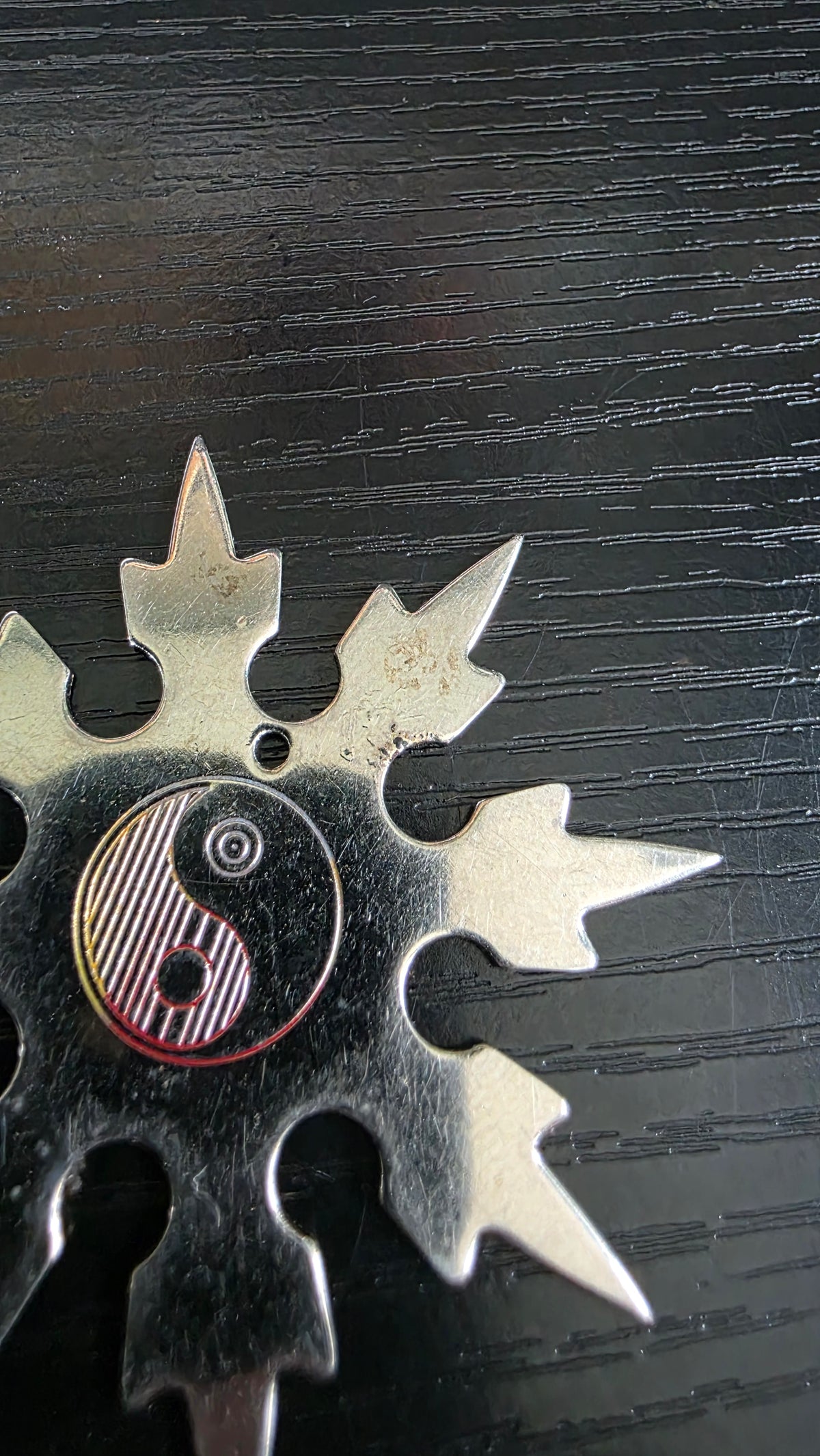 8 POINT ALAN LEE GRANDMASTER SMALL COMPANION STAR YIN YANG Ref 8007