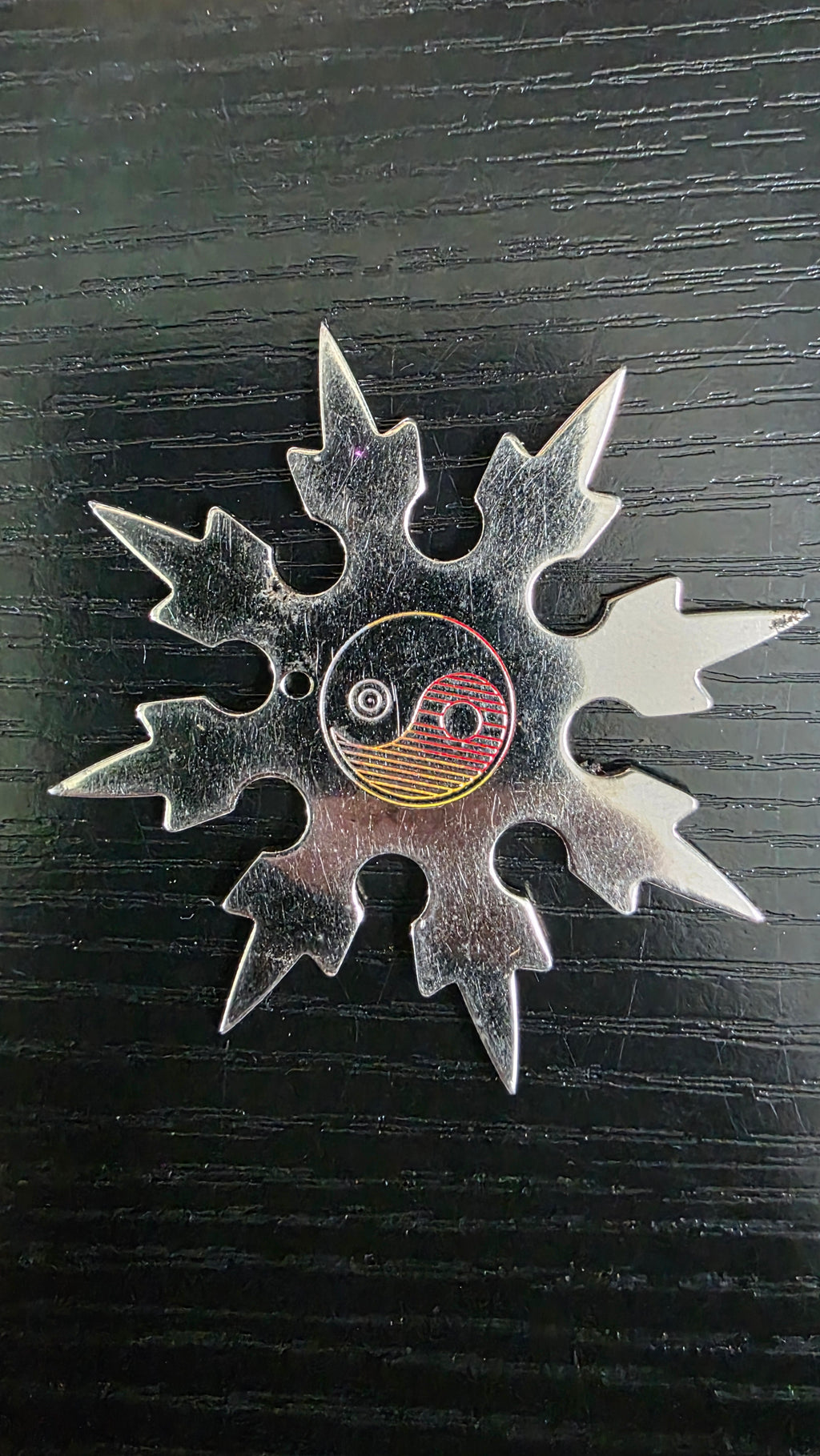 8 POINT ALAN LEE GRANDMASTER SMALL COMPANION STAR YIN YANG Ref 8007