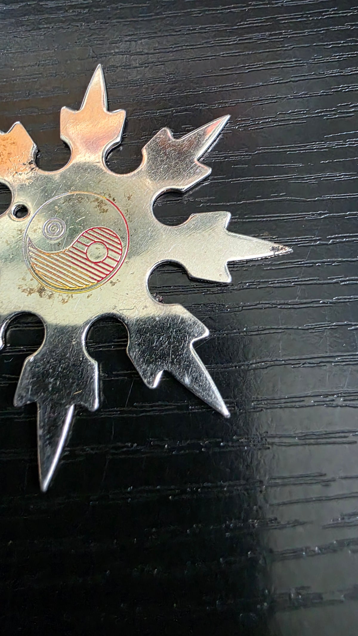 8 POINT ALAN LEE GRANDMASTER SMALL COMPANION STAR YIN YANG Ref 8007