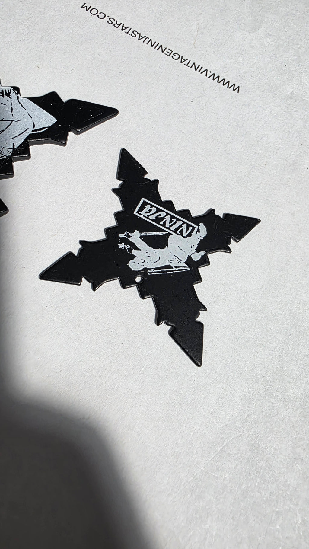 4 POINT BLACK W/ WHITE NINJA DESIGN 2 PACK Ref 4014