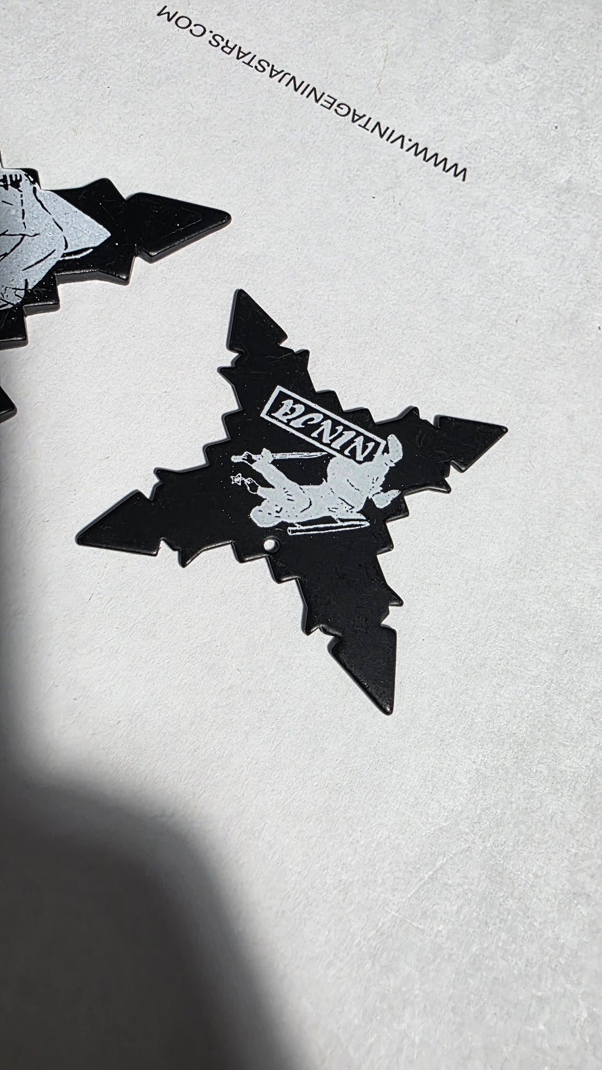 4 POINT BLACK W/ WHITE NINJA DESIGN 2 PACK Ref 4014