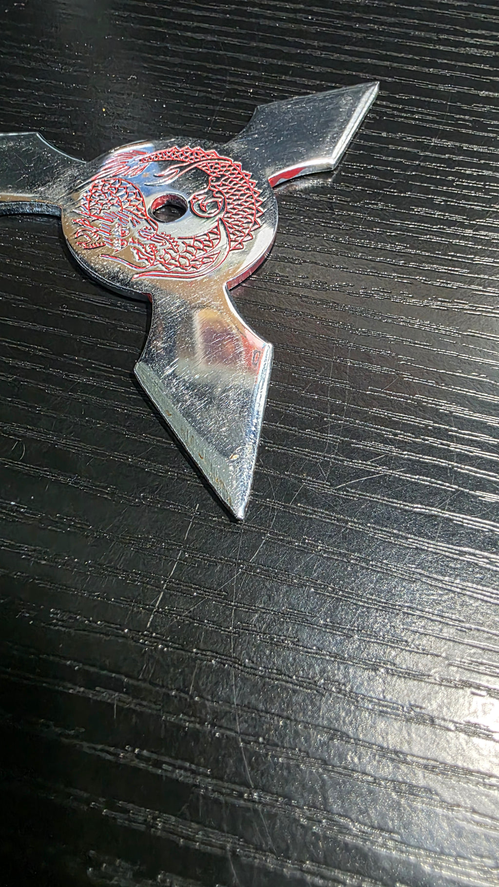 3 POINT DRAGON DESIGN THROWING STAR JAPAN Ref 3001