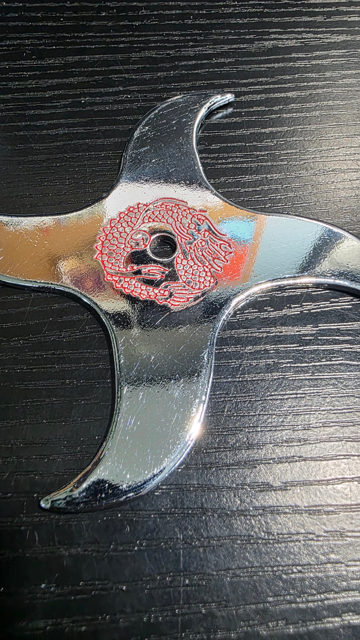 4 POINT W/ RED DRAGON DESIGN TAIWAN Ref 4002
