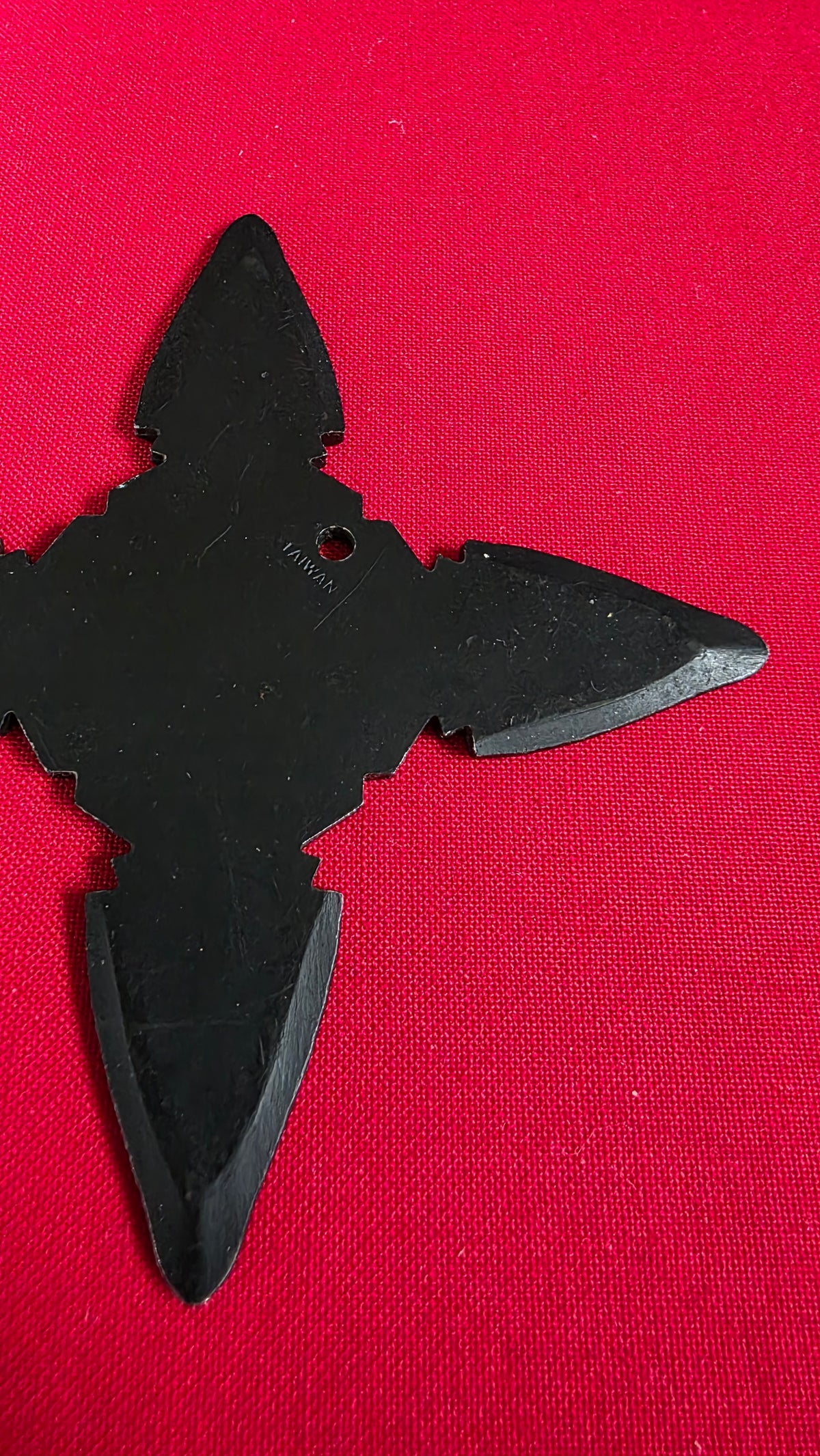 4 POINT BLACK W/ WHITE NINJA DESIGN 3.5 INCH TAIWAN Ref 4036