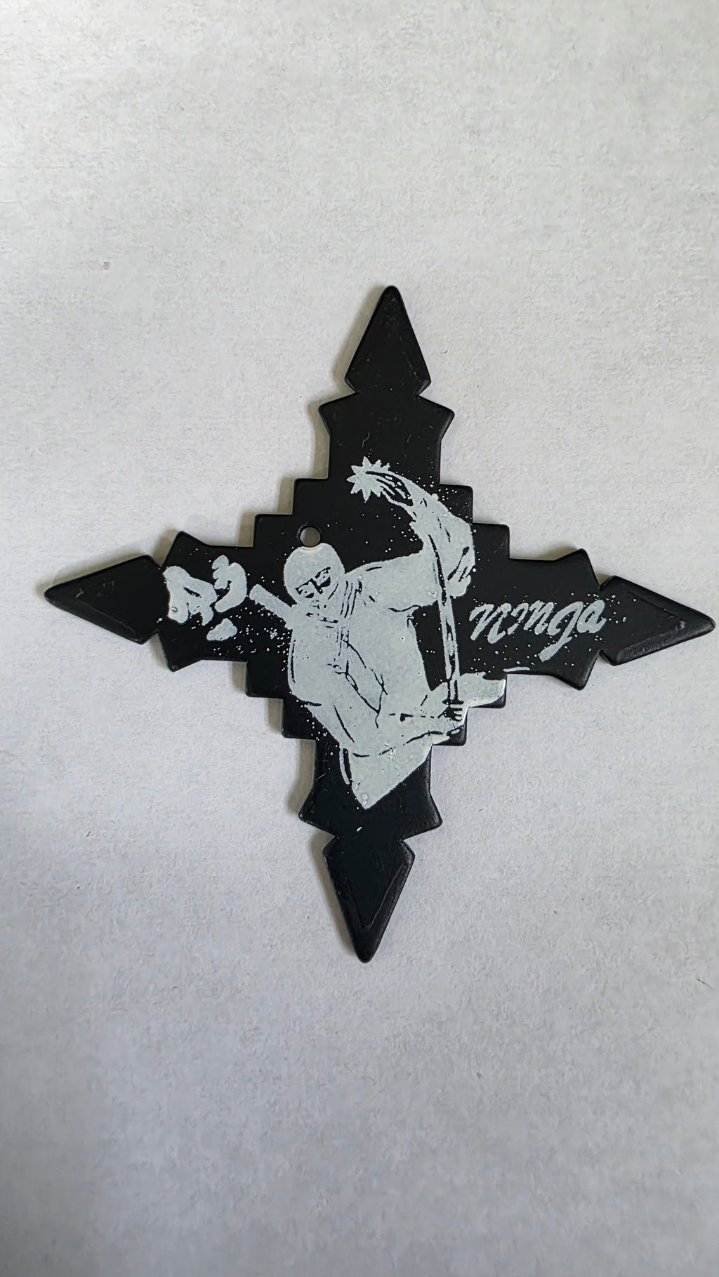 4 POINT BLACK W/ WHITE NINJA DESIGN Ref 4006