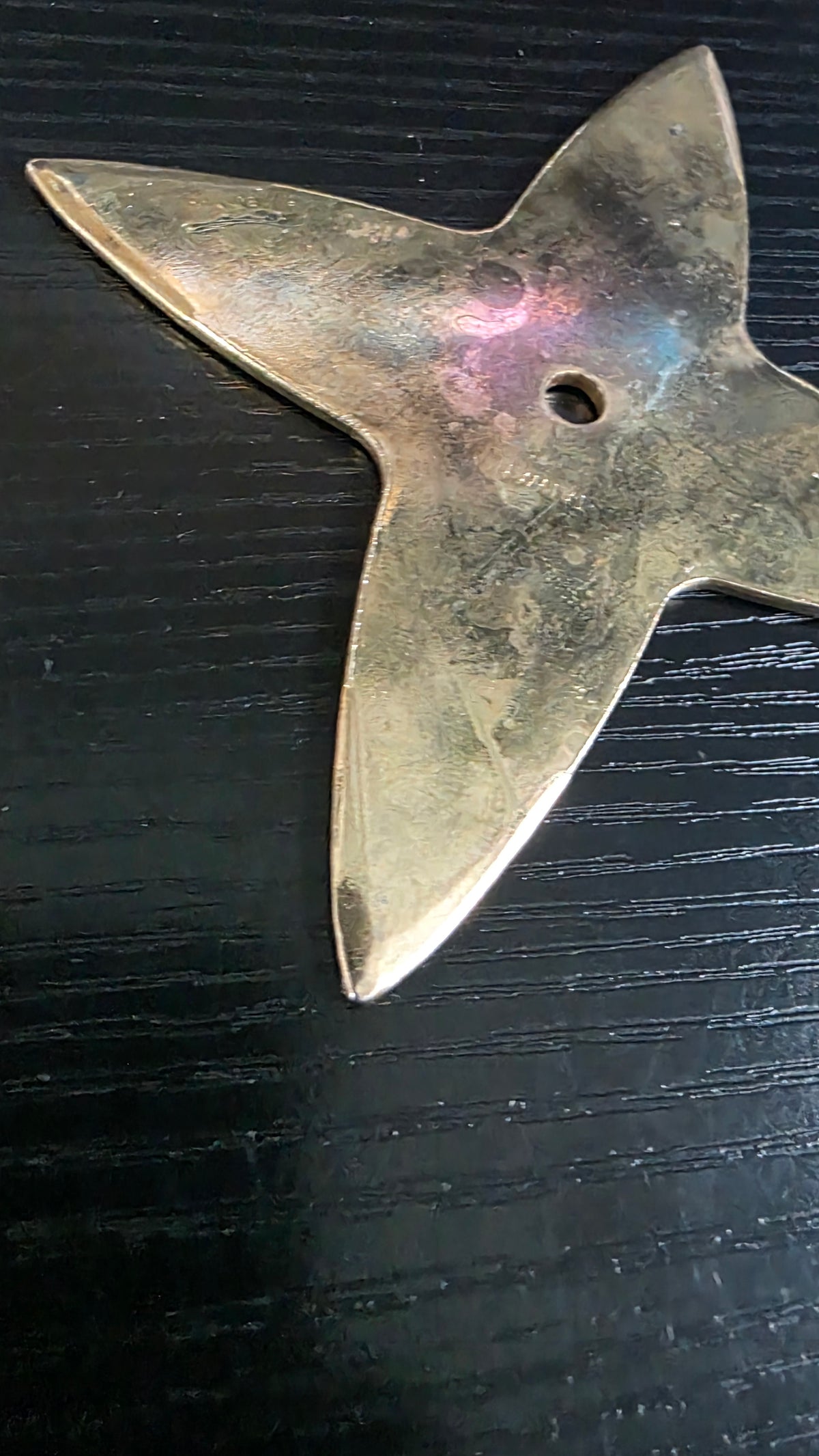 4 POINT GOLD W/ RED DRAGON DESIGN TAIWAN 4.5 INCH Ref 4025