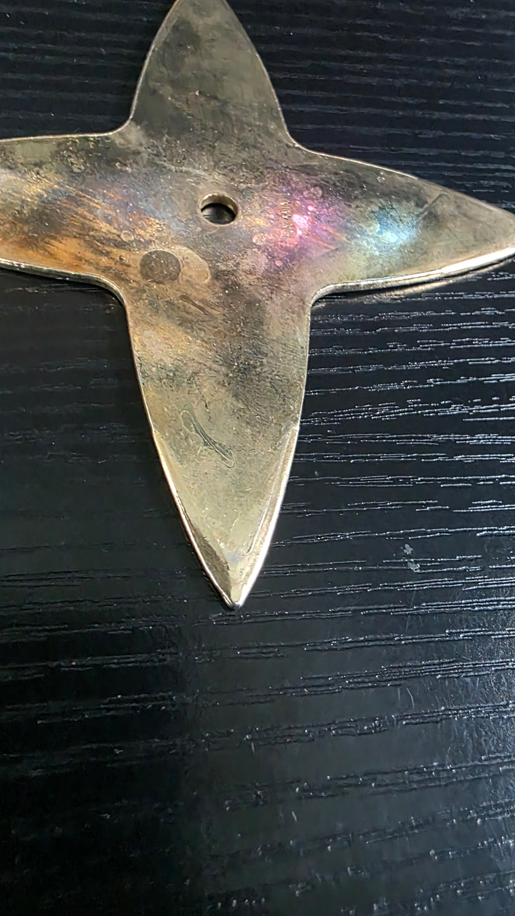 4 POINT GOLD W/ RED DRAGON DESIGN TAIWAN 4.5 INCH Ref 4025