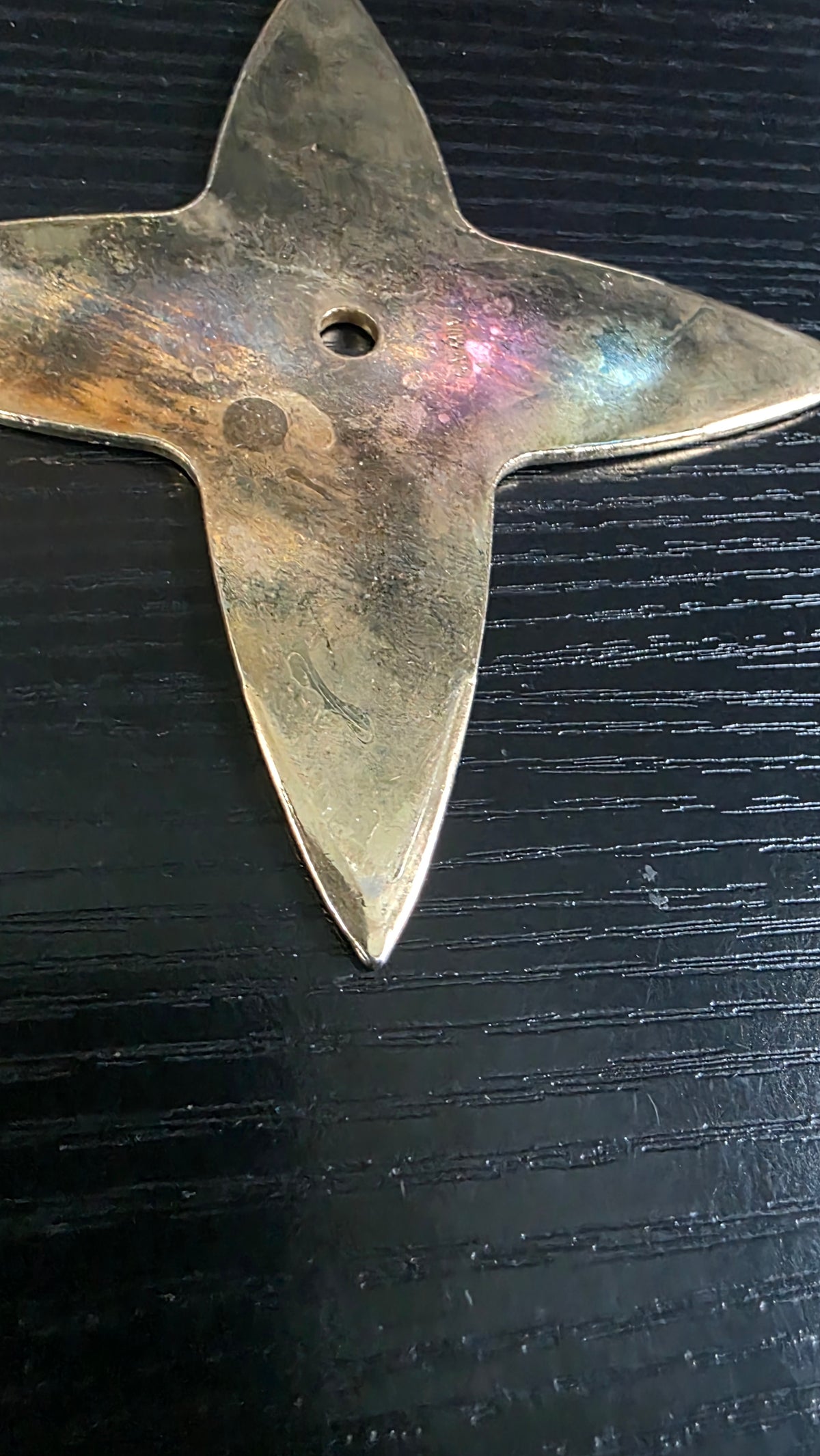 4 POINT GOLD W/ RED DRAGON DESIGN TAIWAN 4.5 INCH Ref 4025