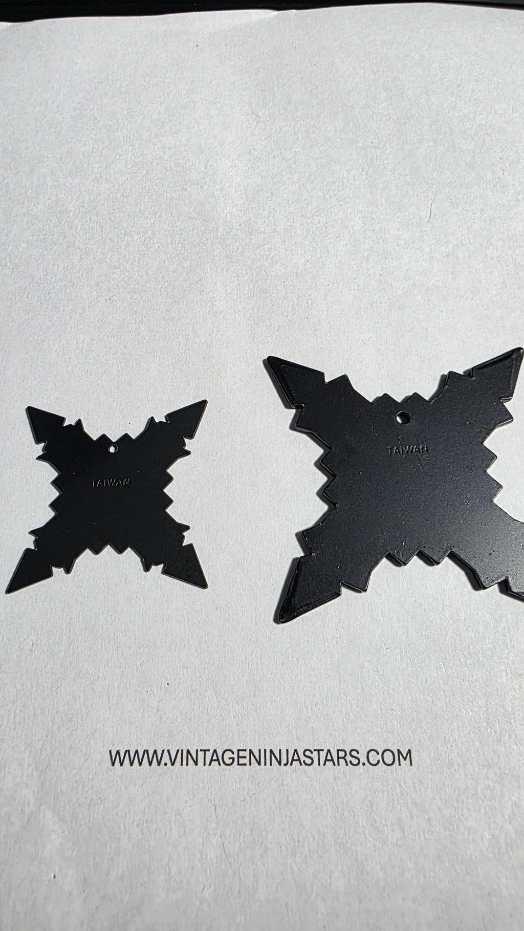 4 POINT BLACK W/ WHITE NINJA DESIGN 2 PACK Ref 4014