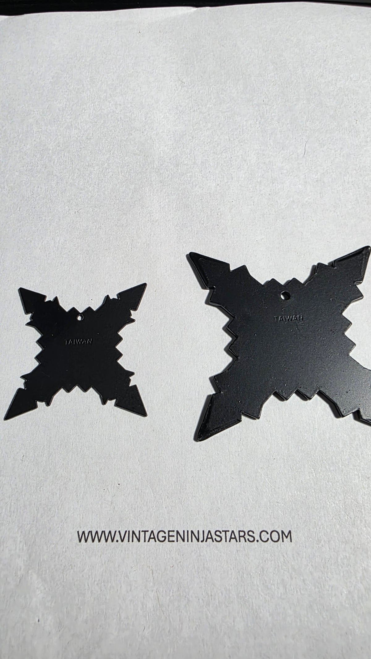 4 POINT BLACK W/ WHITE NINJA DESIGN 2 PACK Ref 4014