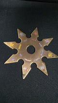 8 POINT GOLD W/ RAINBOW WRITING 4 INCH TAIWAN Ref 8028