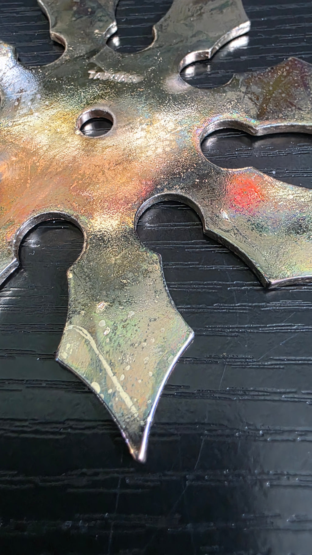 8 POINT GOLD W/ RED LETTERING TAIWAN Ref 8005