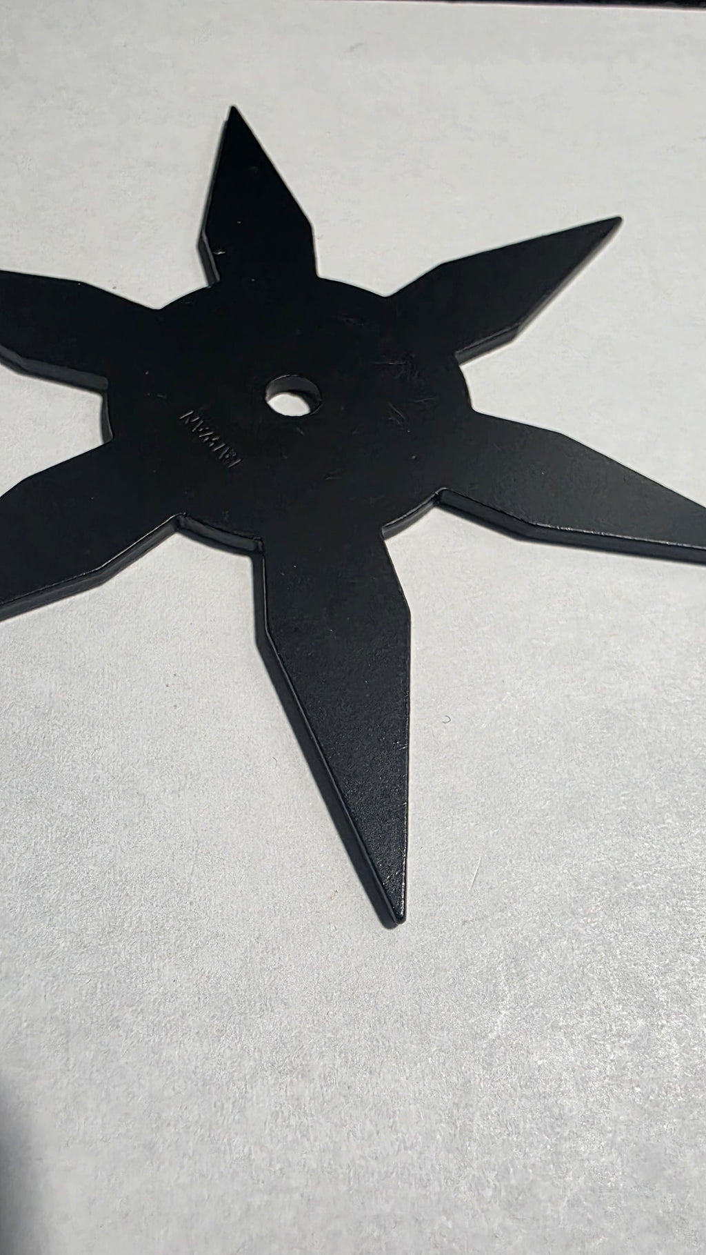 6 POINT BLACK W/ YELLOW DRAGON DESIGN TAIWAN Ref 6001