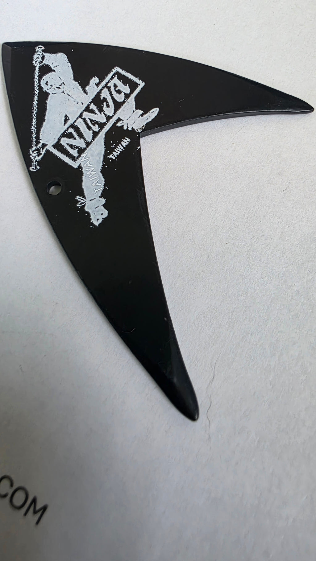 3 POINT BLACK W/ WHITE NINJA DESIGN Ref 3004