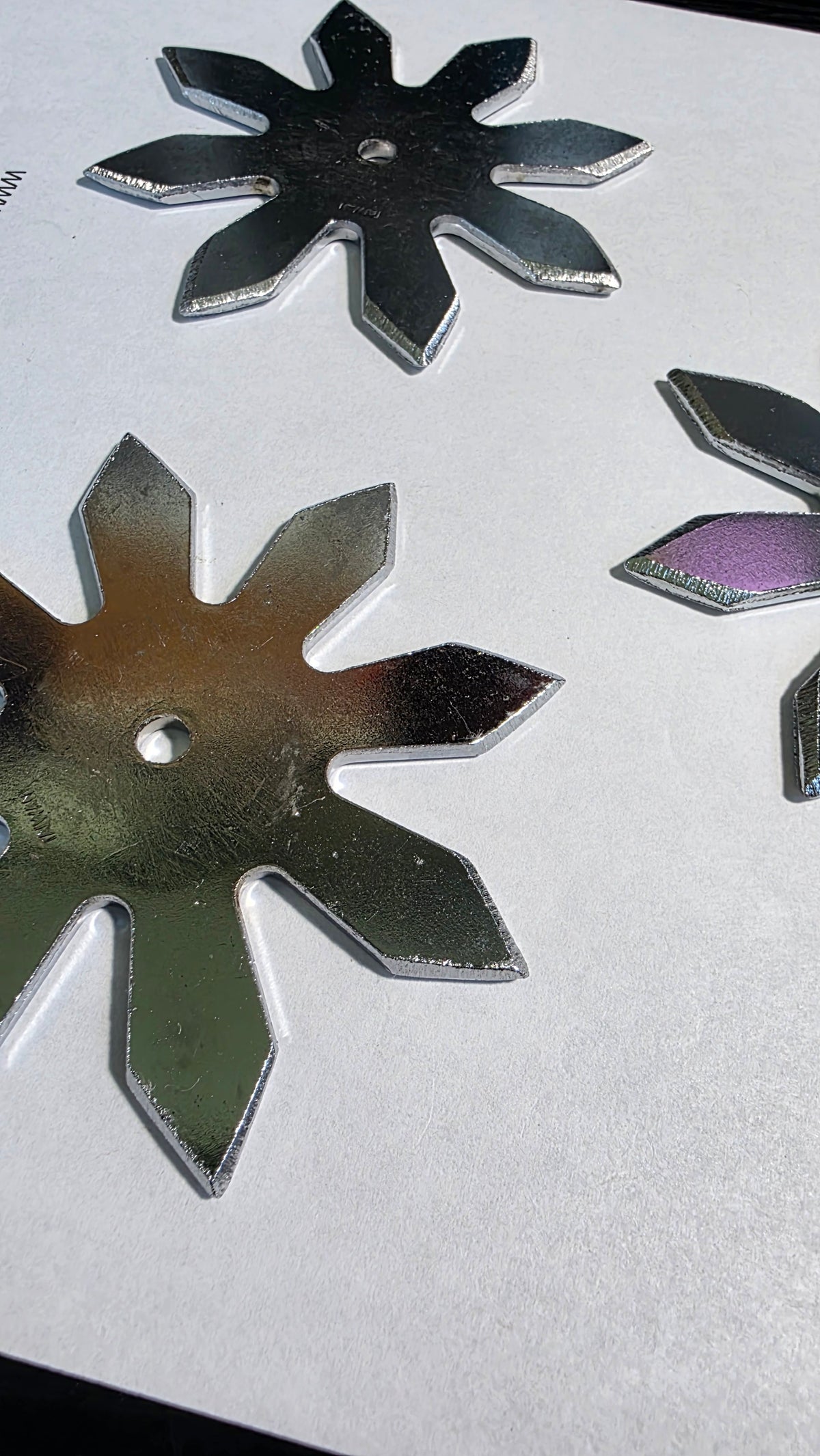 8 POINT PRO DRAGON STYLE SILVER 3 PACK TAIWAN Ref 8015