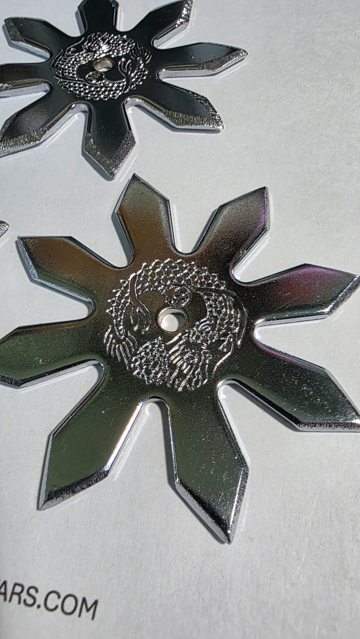 8 POINT PRO DRAGON STYLE SILVER 3 PACK TAIWAN Ref 8015
