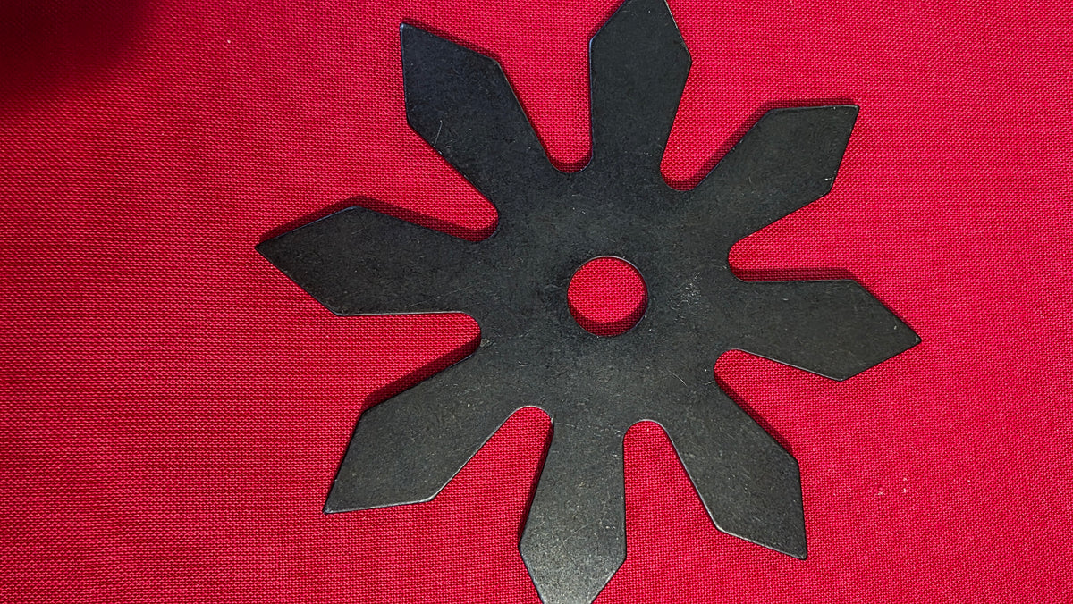 8 POINT CUSTOM BLACK 4 INCH Ref 8049