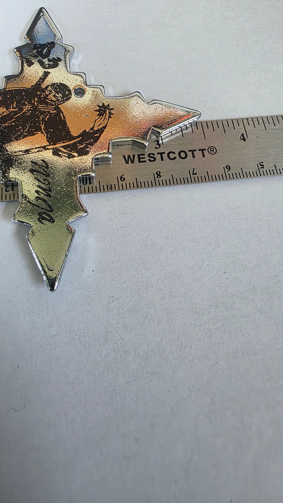 4 POINT SILVER W/ BLACK NINJA DESIGN Ref 4011