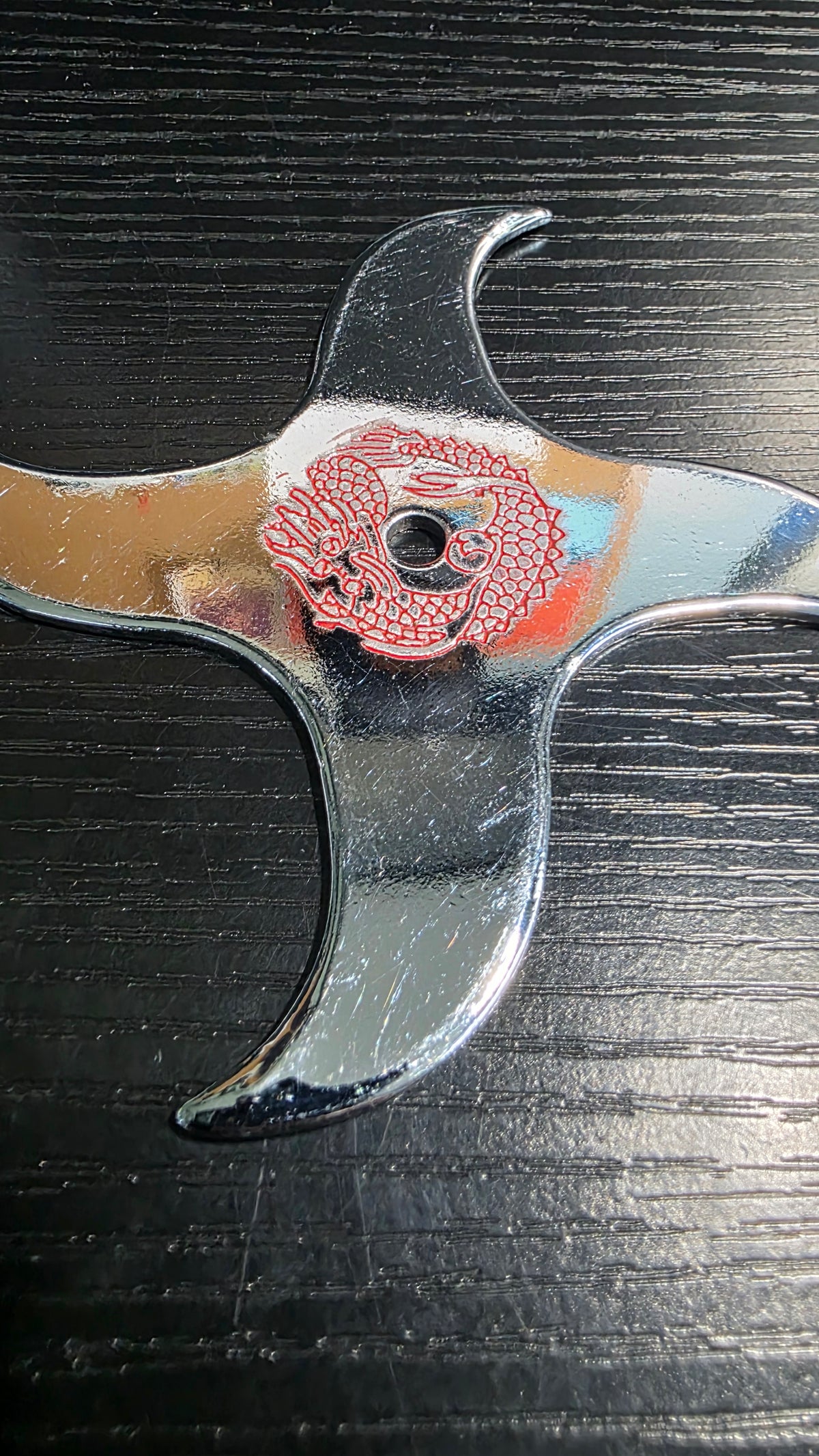 4 POINT W/ RED DRAGON DESIGN TAIWAN Ref 4002