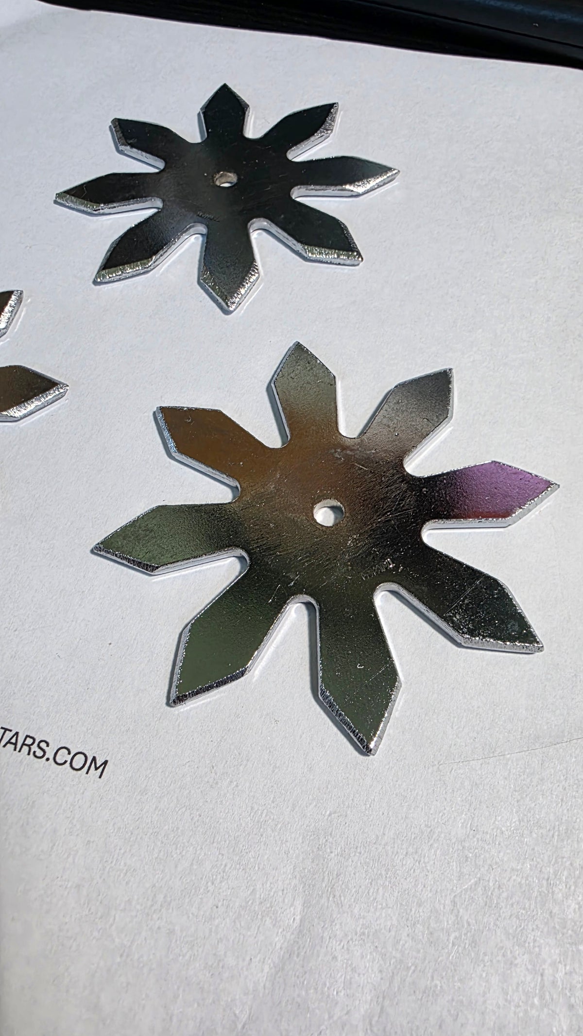 8 POINT PRO DRAGON STYLE SILVER 3 PACK TAIWAN Ref 8015