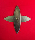 4 POINT TATAMI JUJI FOLDING SHURIKEN 5 INCH Ref 4031