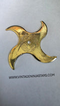 8 POINT GOLD W/ DRAGON DESIGN 3 1/2 INCH TAIWAN Ref 4018