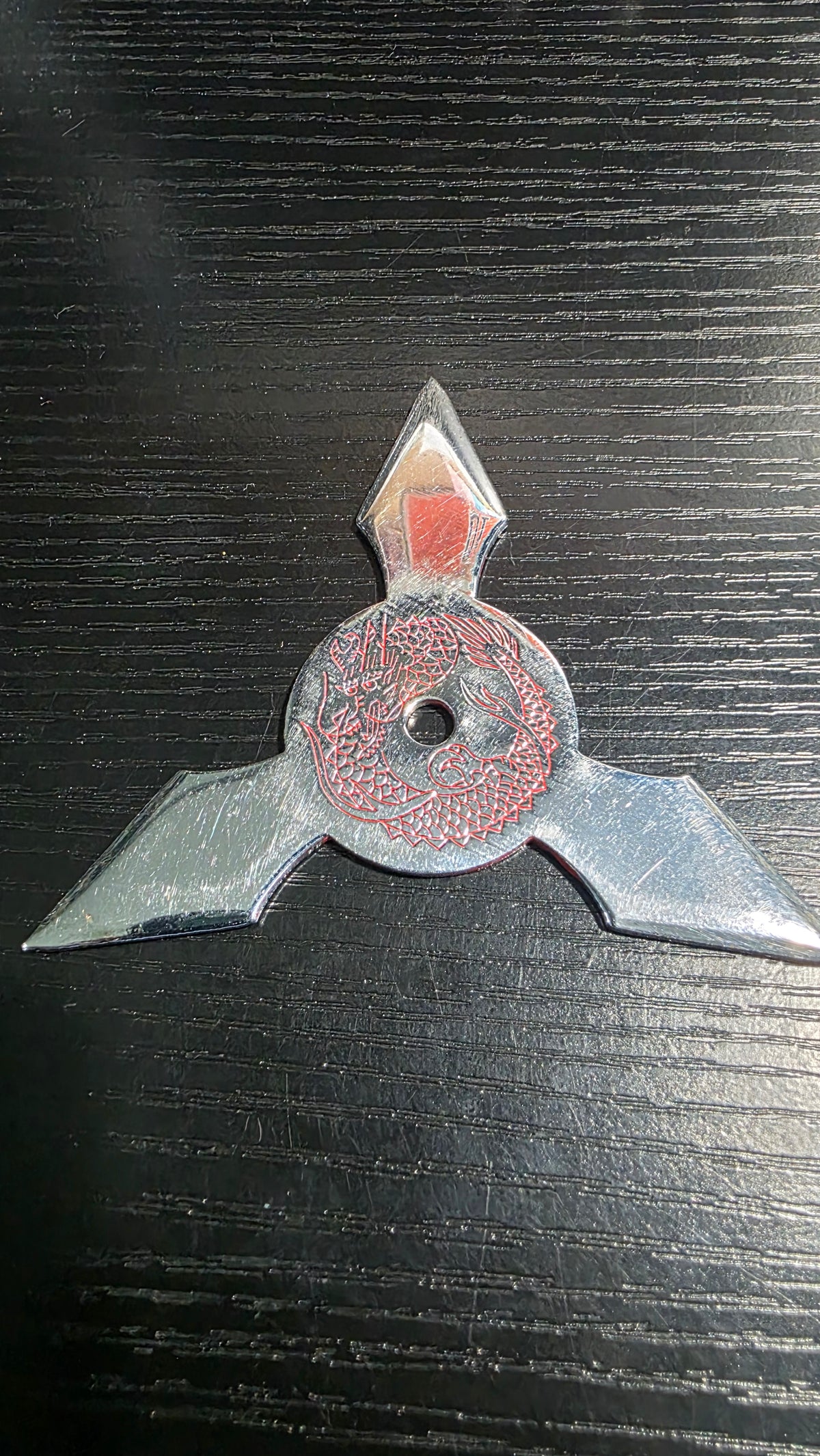 3 POINT DRAGON DESIGN THROWING STAR JAPAN Ref 3001