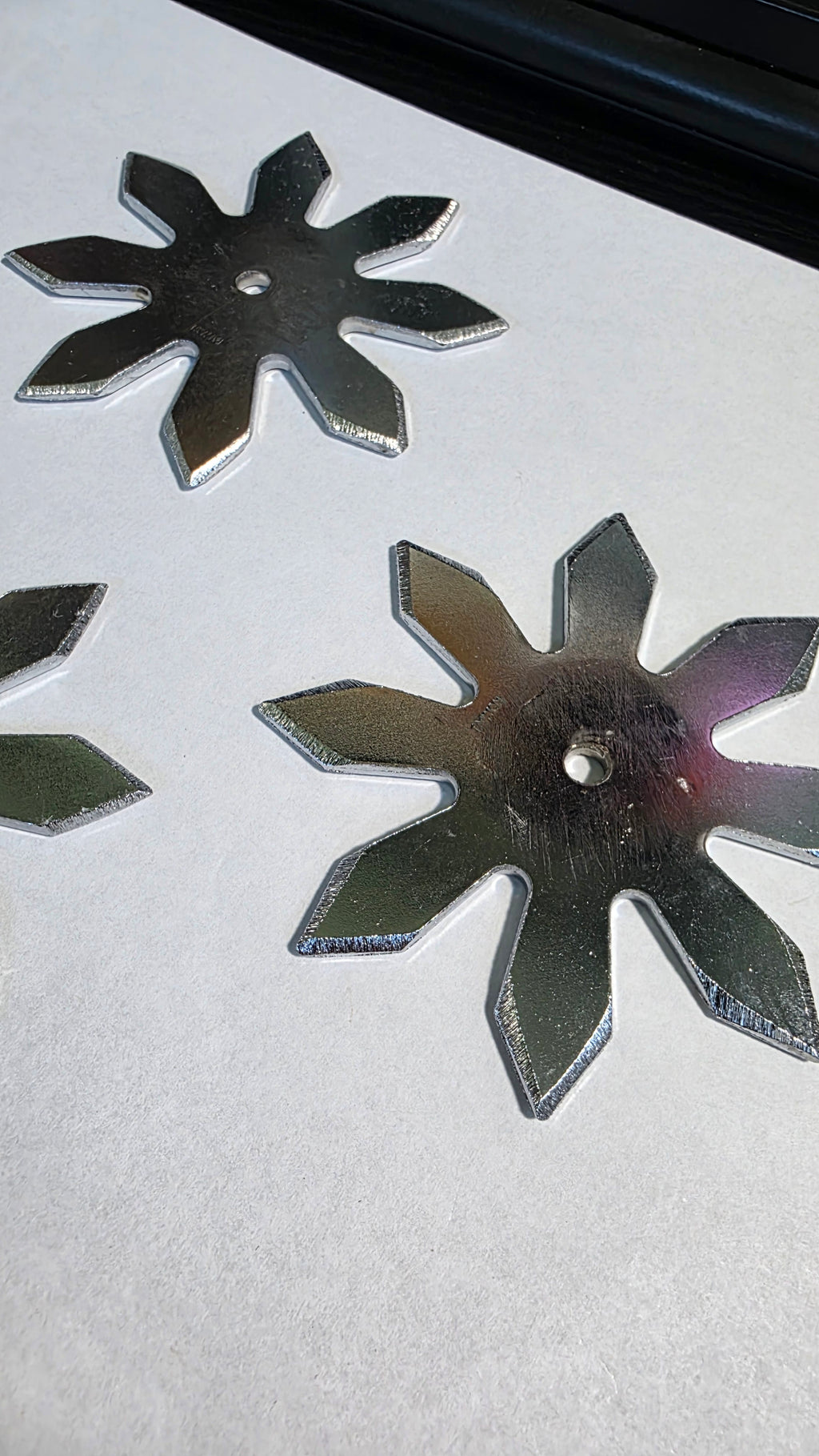 8 POINT PRO DRAGON STYLE SILVER 3 PACK TAIWAN Ref 8015