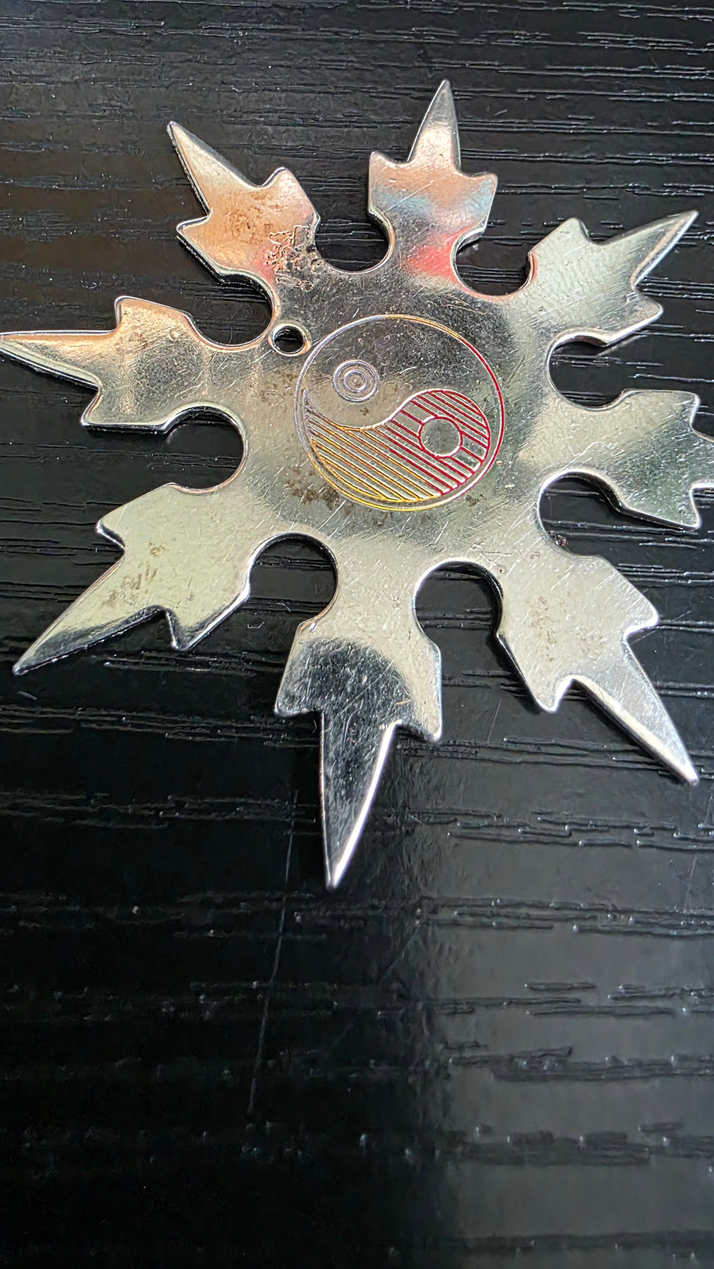 8 POINT ALAN LEE GRANDMASTER SMALL COMPANION STAR YIN YANG Ref 8007