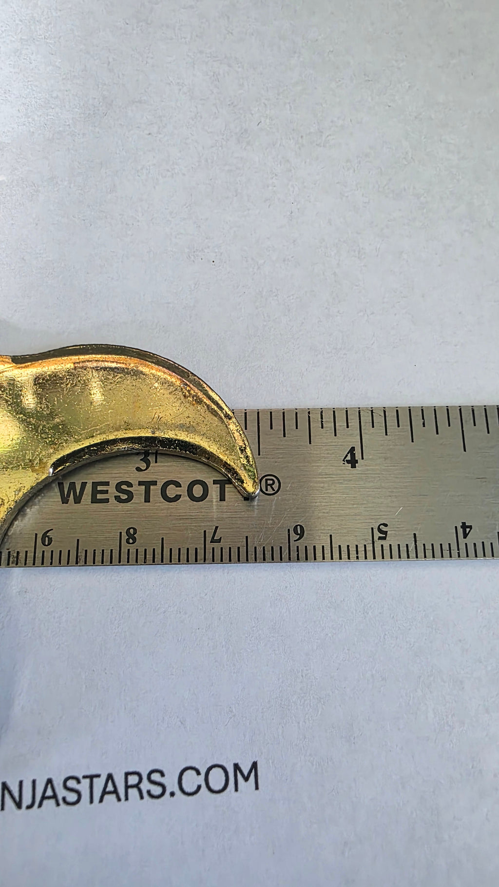 8 POINT GOLD W/ DRAGON DESIGN 3 1/2 INCH TAIWAN Ref 4018
