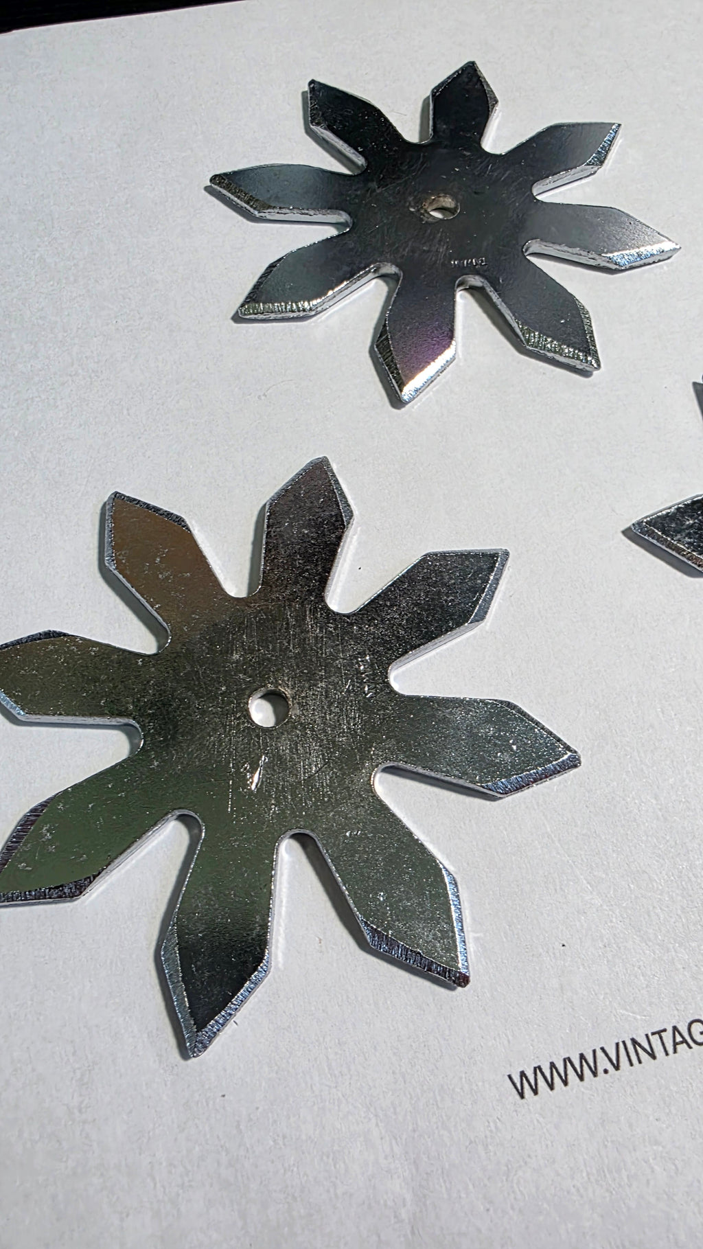8 POINT PRO DRAGON STYLE SILVER 3 PACK TAIWAN Ref 8015
