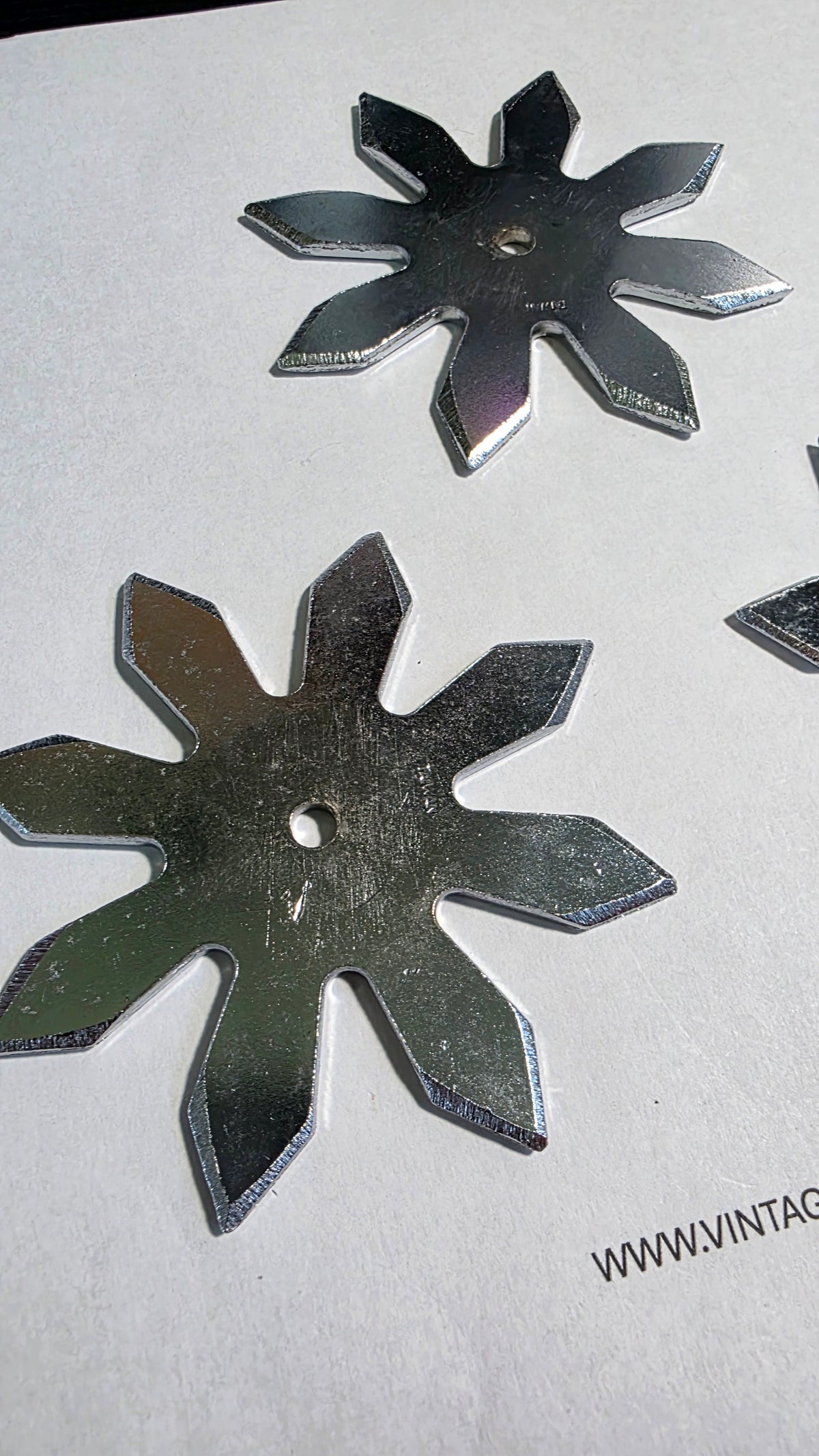 8 POINT PRO DRAGON STYLE SILVER 3 PACK TAIWAN Ref 8015