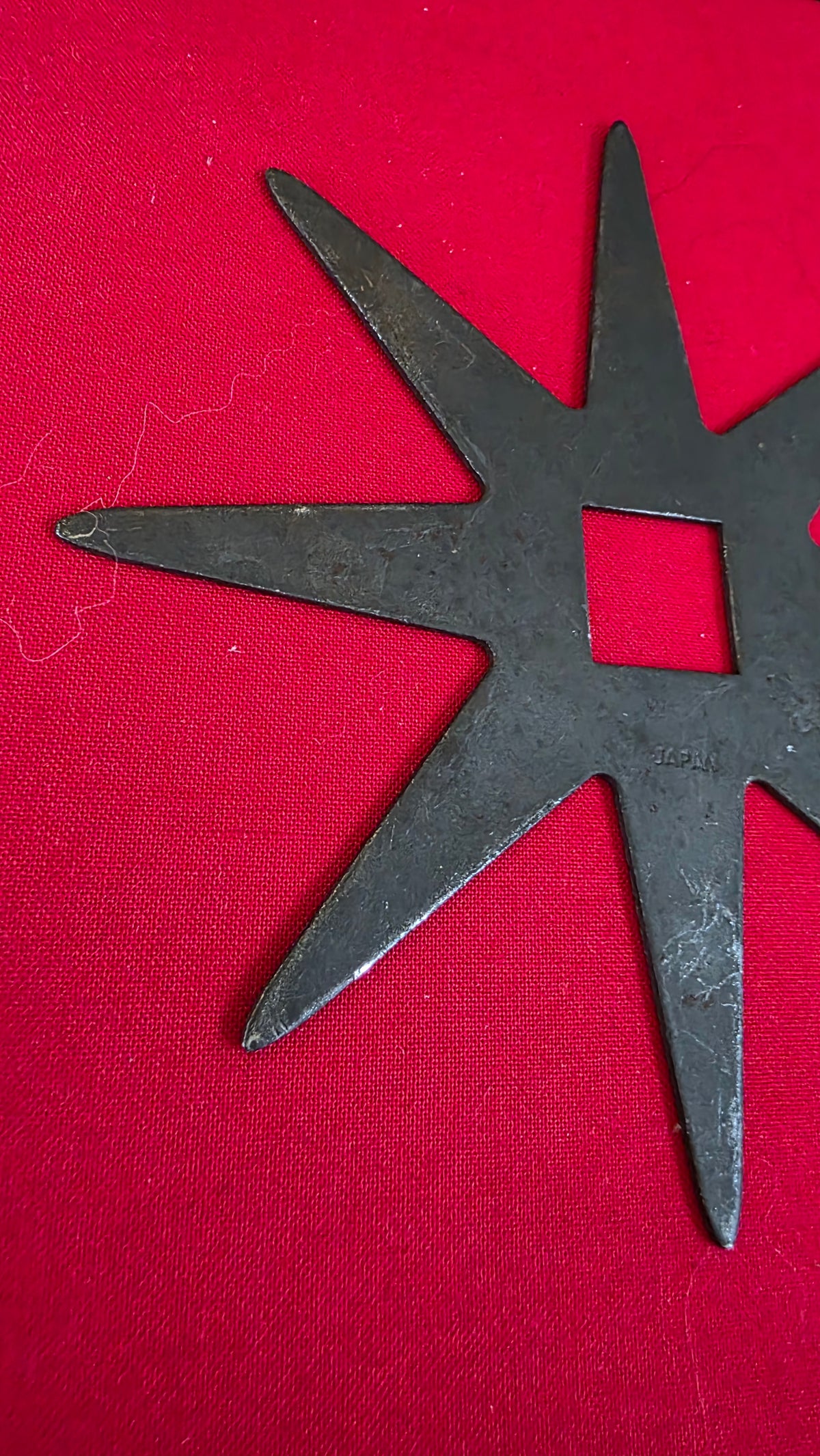 8 POINT VINTAGE 70s THROWING STAR SHURIKEN Ref 8065