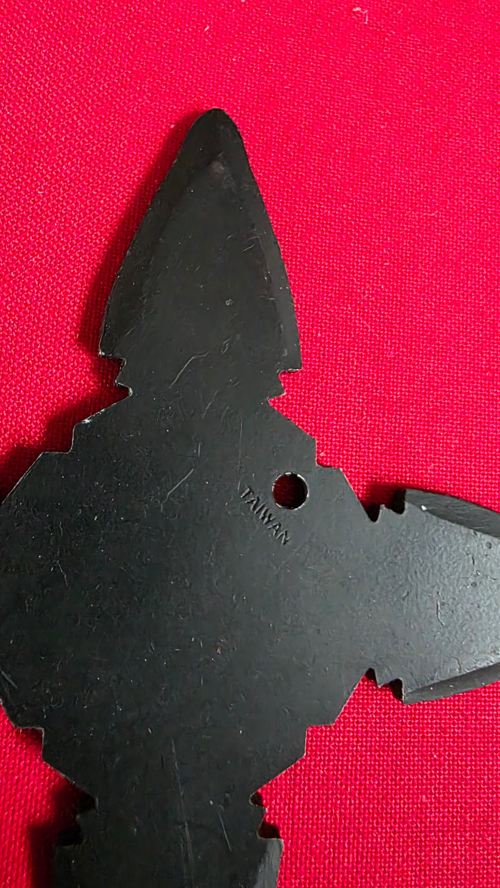 4 POINT BLACK W/ WHITE NINJA DESIGN 3.5 INCH TAIWAN Ref 4036