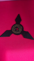 3 POINT BLACK W/ YELLOW DRAGON DESIGN 3.5 INCH Ref 3007