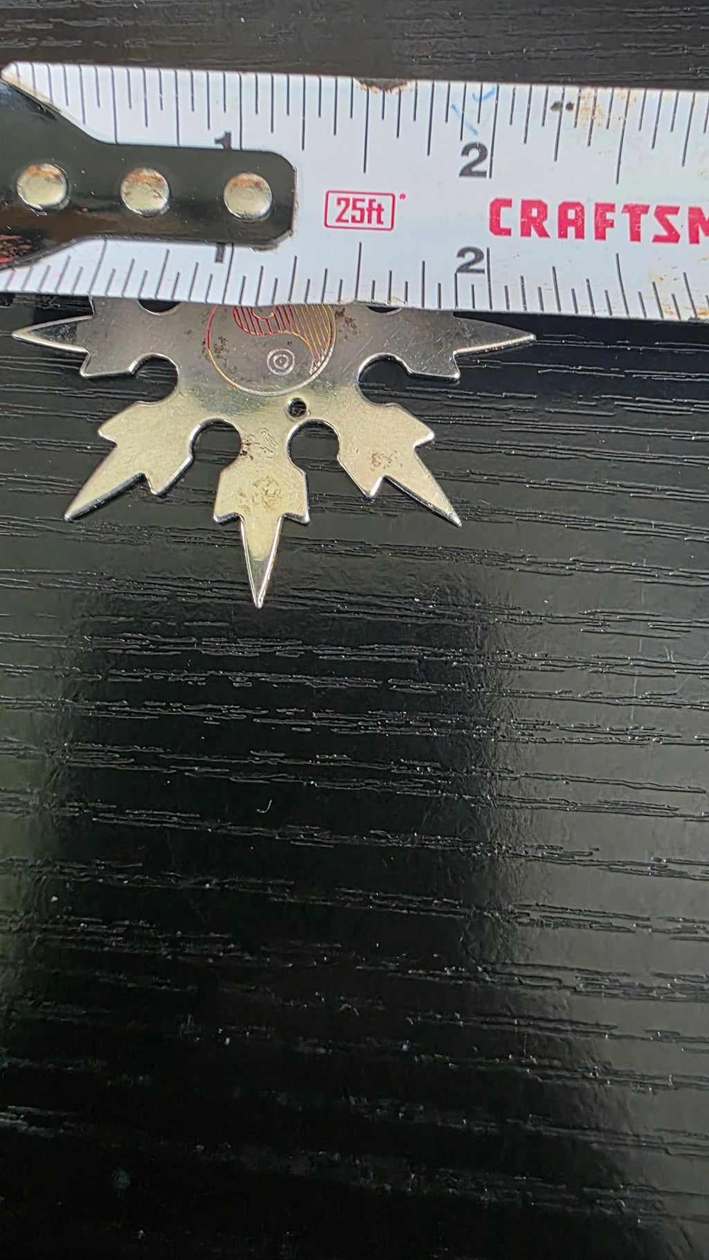 8 POINT ALAN LEE GRANDMASTER SMALL COMPANION STAR YIN YANG Ref 8007