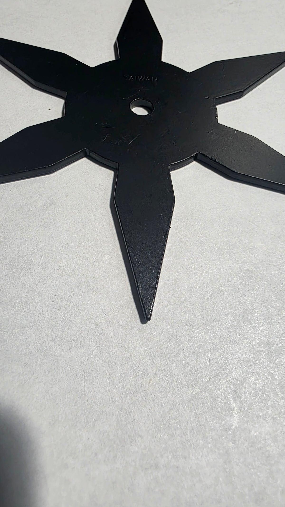 6 POINT BLACK W/ YELLOW DRAGON DESIGN TAIWAN Ref 6001