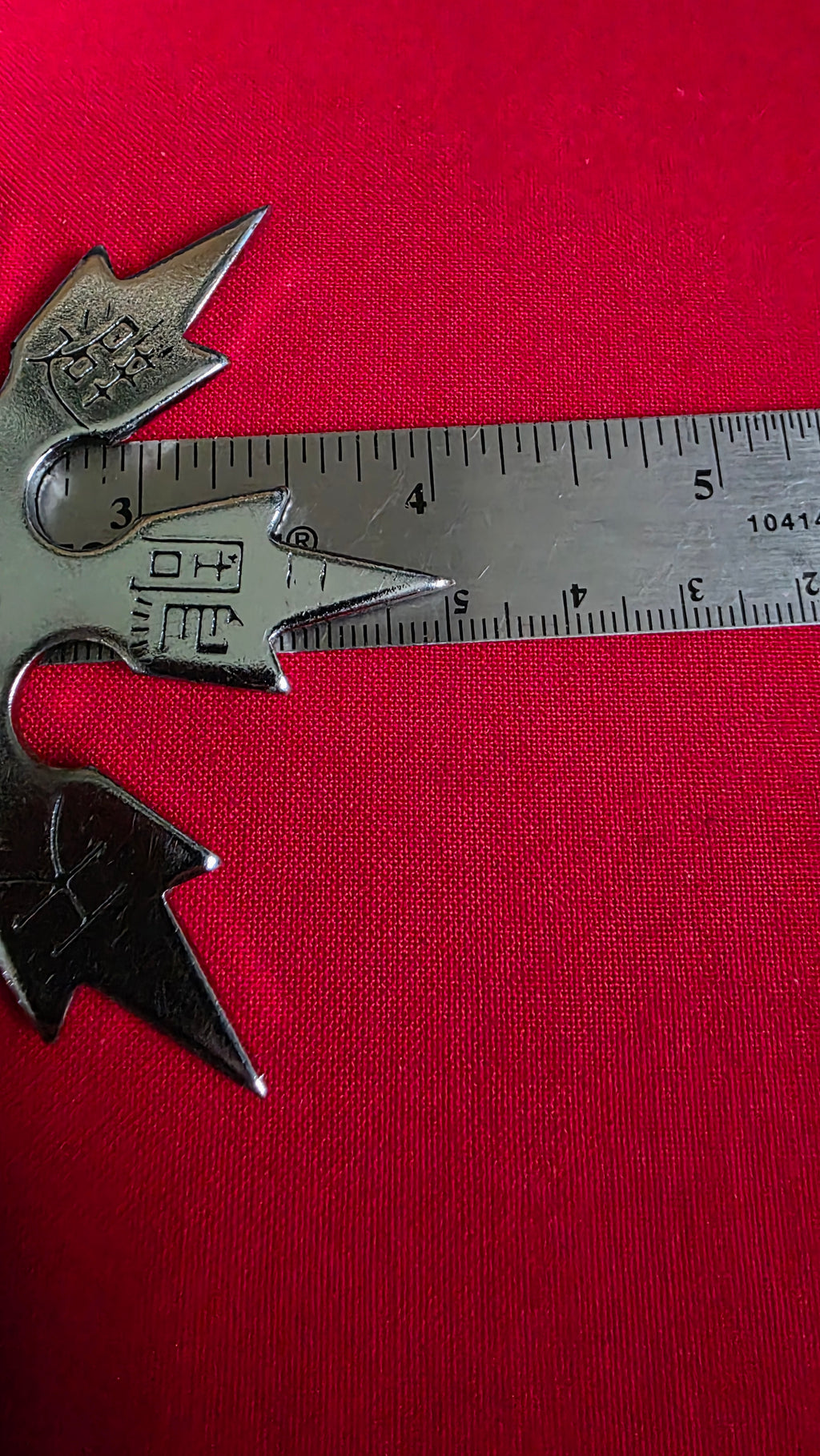 8 POINT DRAGON DESIGN "SNOWFLAKE" THROWING STAR TAIWAN Ref 8001